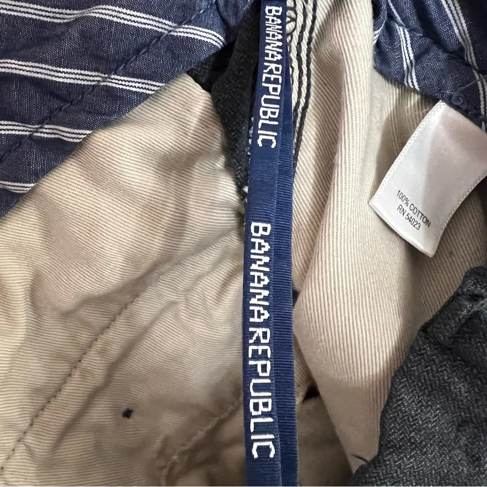 Banana Republic Vintage Straight‎ Dress Pants Gray 35x32